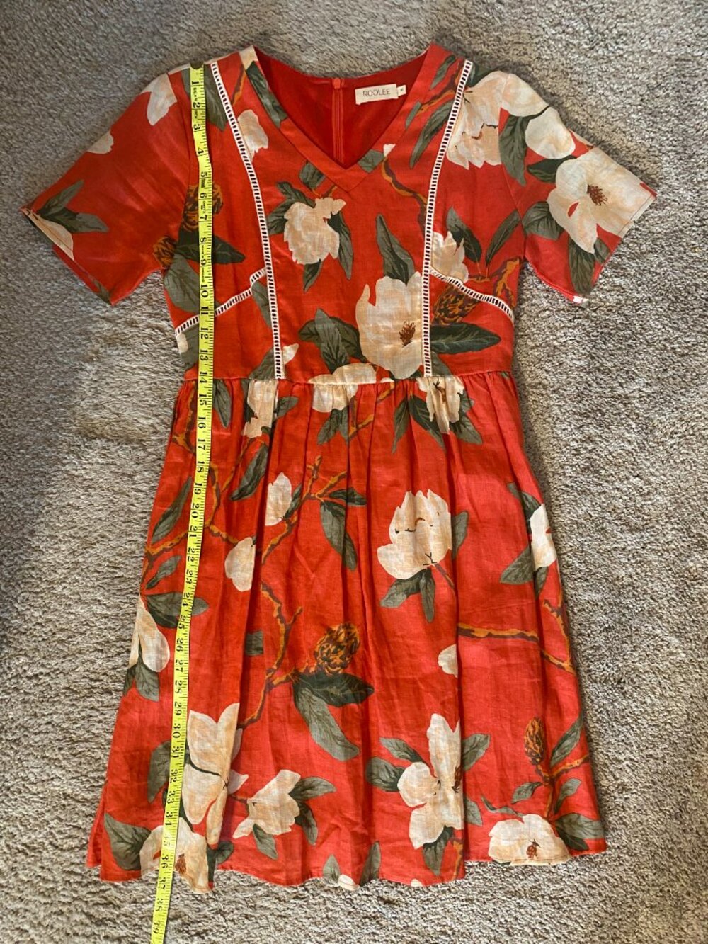 Roolee 100% Linen Dress, S